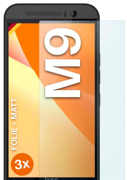 moex FlexProtect Matt für HTC One M9 – Anti Reflex Schutzfolie für besten Displayschutz, Matt