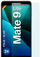 moex FlexProtect Klar für Huawei Mate 9 Lite – Schutzfolie für unsichtbaren Displayschutz, Ultra klar