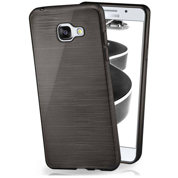 Für Samsung Galaxy A5 (2016) | Silikonhülle in Brush-Optik | BRUSHED CASE