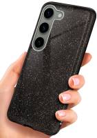 ONEFLOW Glitter Case für Samsung Galaxy S23 – Glitzer Hülle aus TPU, designer Handyhülle