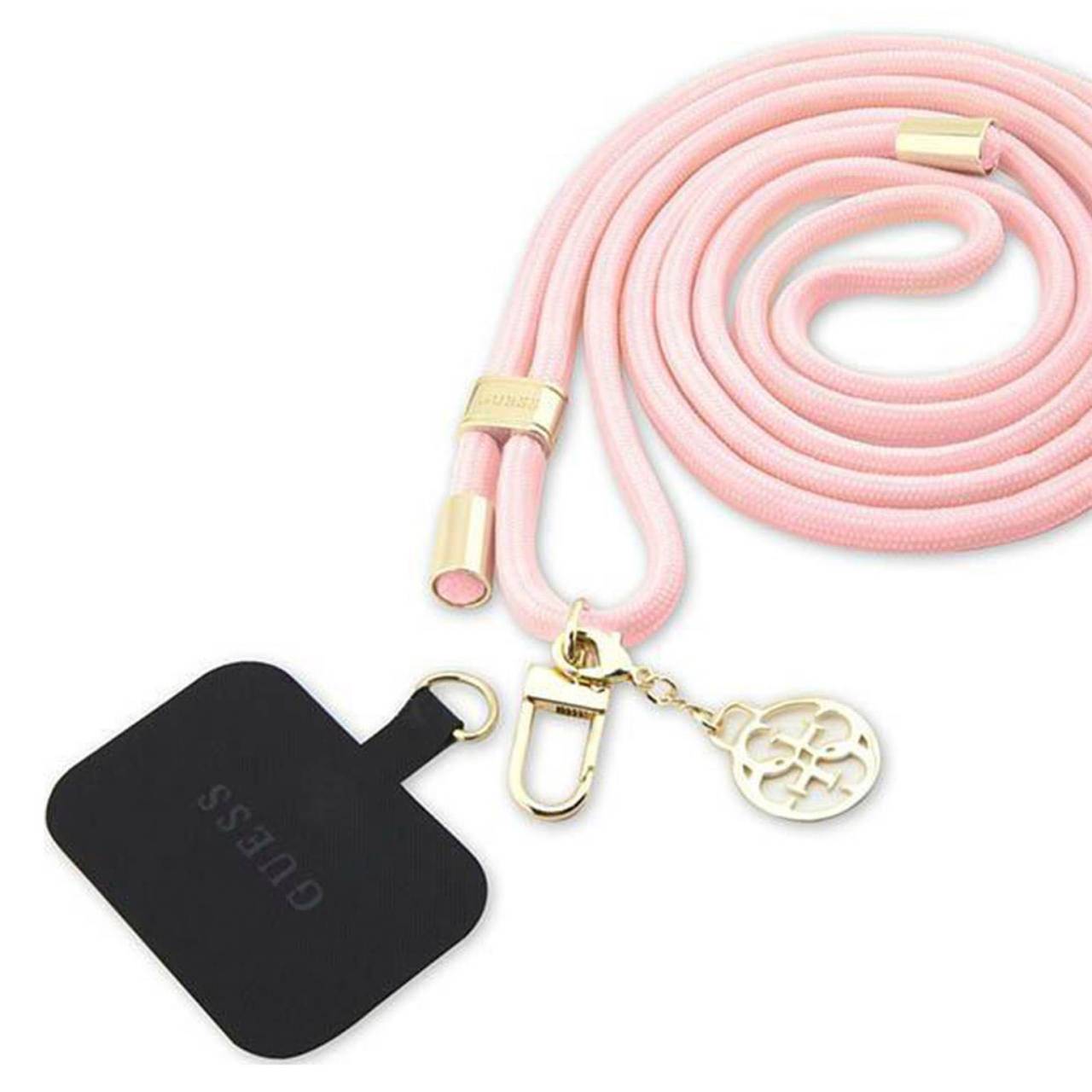 Guess Handyband zum Umhängen – Universal-Handyband mit Guess 4G-Logo für Smartphones, CBDY Serie, Kordelgürtel