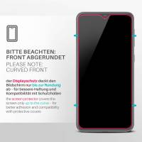 moex ShockProtect Klar für Samsung Galaxy A10 – Panzerglas für kratzfesten Displayschutz, Ultra klar