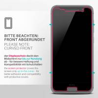 moex ShockProtect Klar für HTC One A9 – Panzerglas für kratzfesten Displayschutz, Ultra klar