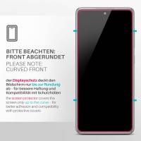moex ShockProtect Klar für Samsung Galaxy S20 FE – Panzerglas für kratzfesten Displayschutz, Ultra klar