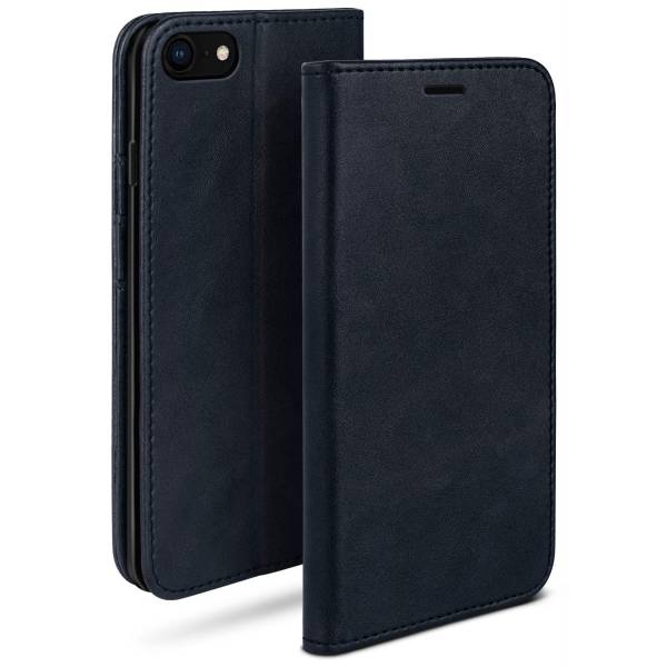 moex Casual Case iPhone 8 Klappbare Lederhülle