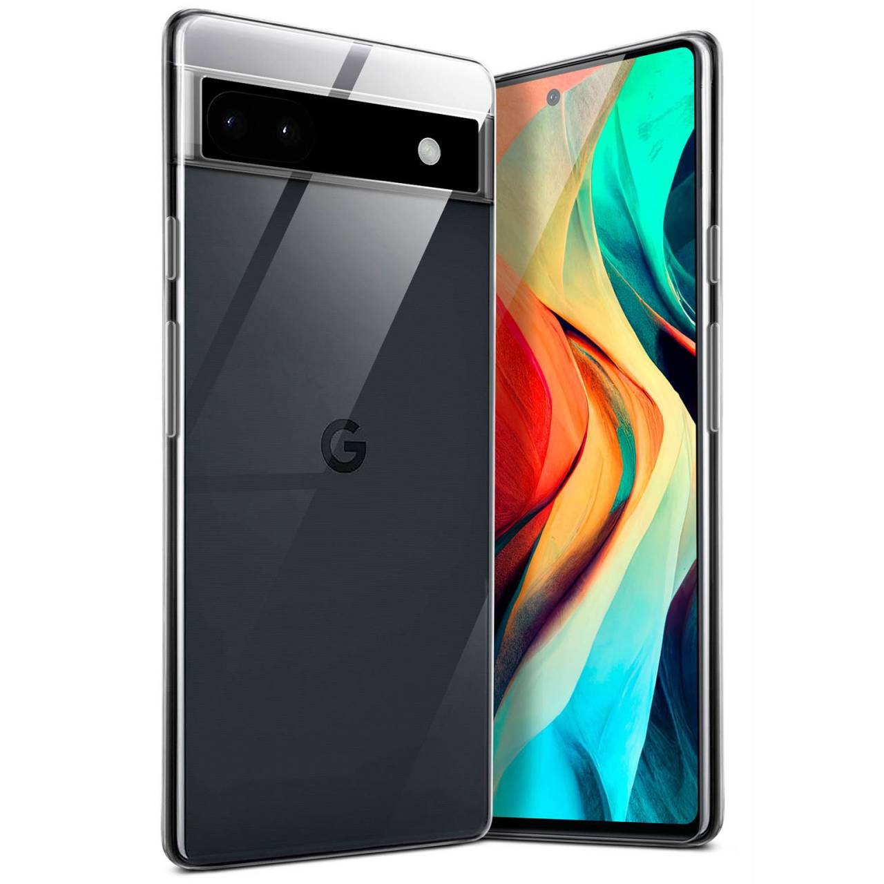 moex Aero Case Google Pixel 6a durchsichtig aus Silikon