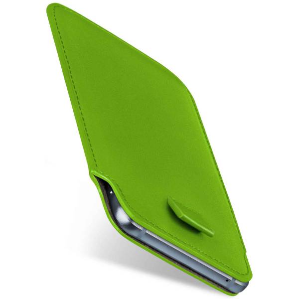moex Pull Case iPhone 7 Plus Einsteckhülle Leder Optik