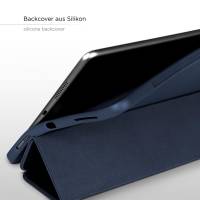 ONEFLOW Clarity Case für Samsung Galaxy Tab S9 – Flip Cover mit Ständer und Wake-Up Funktion