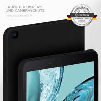 ONEFLOW Soft Case für Samsung Galaxy Tab A 8.0 2019 – weiche Tablet Hülle aus Silikon mit Kameraschutz