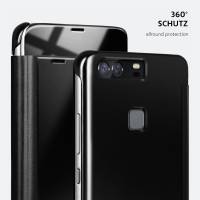moex Void Case für Huawei P9 – Klappbare 360 Grad Schutzhülle, Hochglanz Klavierlack Optik