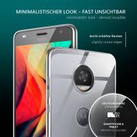 moex Aero Case für Motorola Moto Z2 Play – Durchsichtige Hülle aus Silikon, Ultra Slim Handyhülle