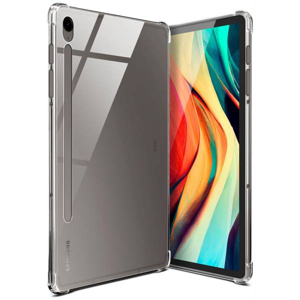 moex Aero Case Samsung Galaxy Tab S9 FE durchsichtig aus Silikon