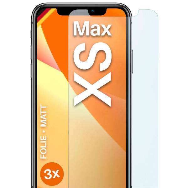 moex FlexProtect iPhone XS Max Schutzfolie Matt