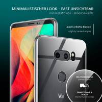 moex Aero Case für LG V30 – Durchsichtige Hülle aus Silikon, Ultra Slim Handyhülle