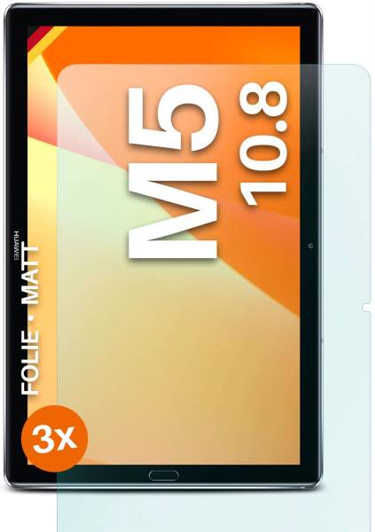 moex FlexProtect Matt für Huawei MediaPad M5 (10.8) – Anti Reflex Schutzfolie für besten Displayschutz, Matt