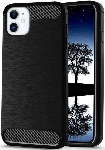 ONEFLOW Shift Case für Apple iPhone 11 – Handyhülle aus robustem TPU in Carbon- & brushed Alu-Optik