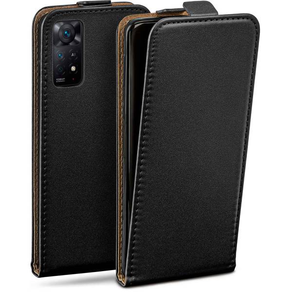 moex Flip Case Redmi Note 11 Pro 5G Klapphülle Leder