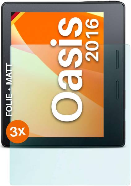 moex FlexProtect Matt für Amazon Kindle Oasis (2016) – Anti Reflex Schutzfolie für besten Displayschutz, Matt