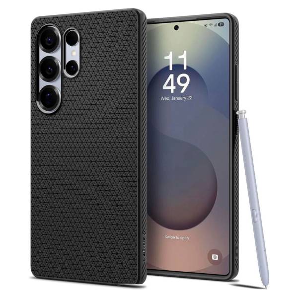 Spigen Liquid Air Case für Samsung Galaxy S25 Ultra – fingerabdruckresistente Hülle