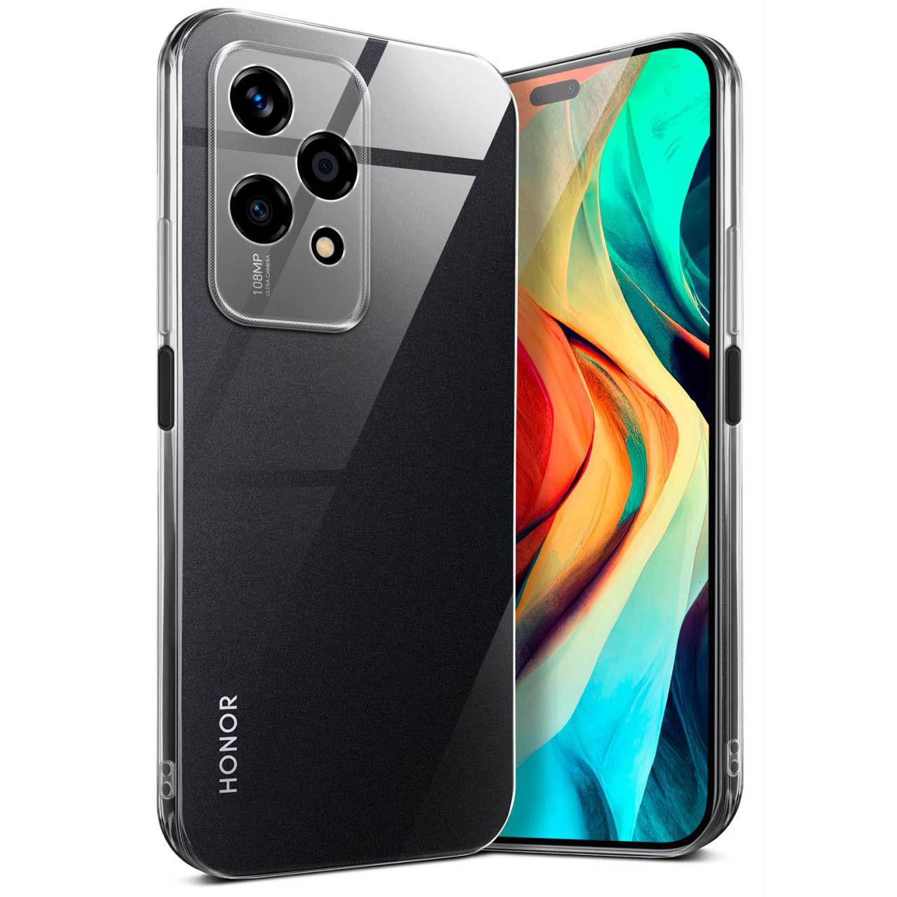 moex Aero Case Honor 200 Lite durchsichtig aus Silikon