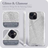 ONEFLOW Glitter Case für Apple iPhone 15 Plus – Glitzer Hülle aus TPU, designer Handyhülle