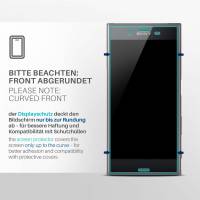 moex FlexProtect Klar für Sony Xperia XZs – Schutzfolie für unsichtbaren Displayschutz, Ultra klar