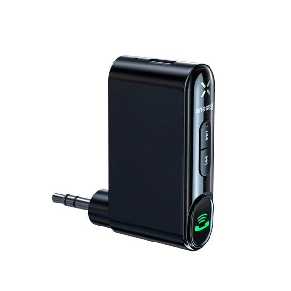 Baseus BSBA-02 Bluetooth-AUX-Sender – Bluetooth 5.0 Transmitter, Aux Adapter für Handy, Computer, Fernseher