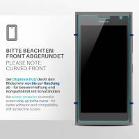 moex FlexProtect Klar für Nokia Lumia 735 – Schutzfolie für unsichtbaren Displayschutz, Ultra klar
