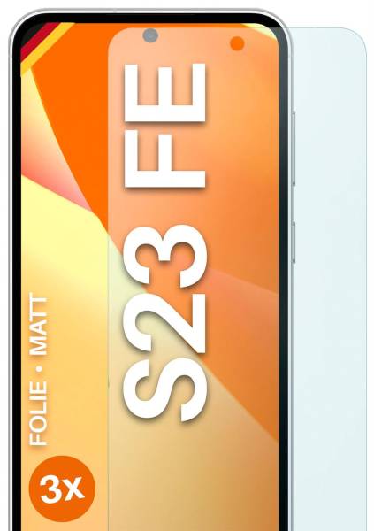 moex FlexProtect Matt für Samsung Galaxy S23 FE – Anti Reflex Schutzfolie für besten Displayschutz, Matt