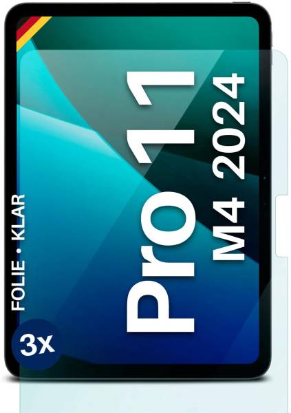 moex FlexProtect iPad Pro 11 (2024) Schutzfolie Klar