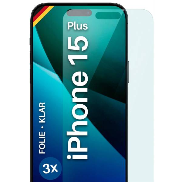 moex FlexProtect iPhone 15 Plus Schutzfolie Klar