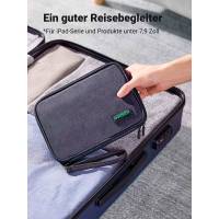 UGREEN Elektronik-Reisetasche – Großräumige Zubehörtasche für Kabel und diverse Geräte – Einschichtig