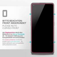 moex ShockProtect Klar für Oppo Find X5 Lite – Panzerglas für kratzfesten Displayschutz, Ultra klar