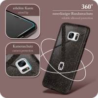ONEFLOW Glitter Case für Samsung Galaxy S7 – Glitzer Hülle aus TPU, designer Handyhülle