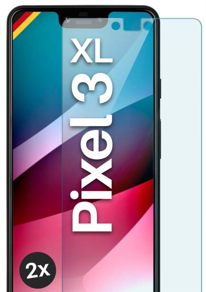 moex ShockProtect Klar für Google Pixel 3 XL – Panzerglas für kratzfesten Displayschutz, Ultra klar