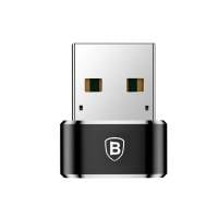 Baseus USB Adapter – für Smartphones und andere Geräte, kompakter Adapter mit OTG-Funktion, USB-C auf USB-A