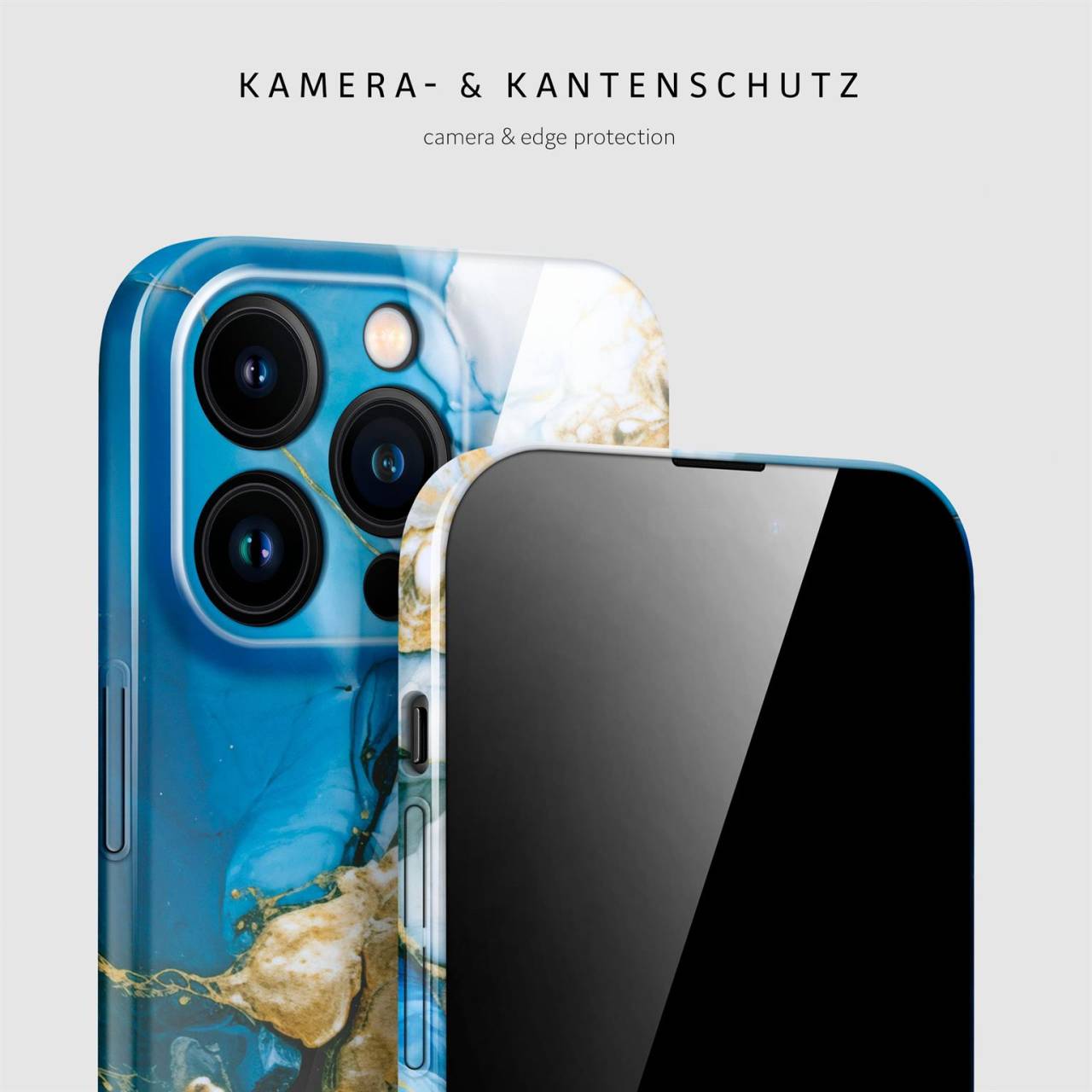 ONEFLOW Bliss Cover iPhone 15 Pro Marmor Muster