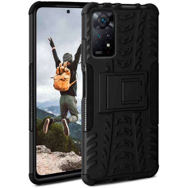 ONEFLOW Tank Case für Xiaomi Redmi Note 11 Pro 5G – Stoßfeste Panzer Hülle – Rugged Outdoor Handyhülle