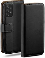 moex Book Case für Samsung Galaxy A72 5G – Klapphülle aus PU Leder mit Kartenfach, Komplett Schutz