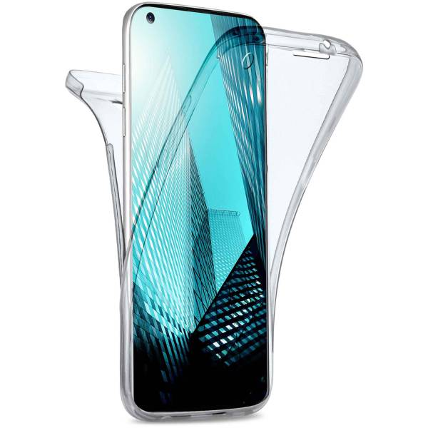 moex Double Case Samsung Galaxy A21s Silikon 360 Grad Schutz