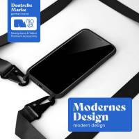 moex Hover Cover für Apple iPhone 11 – Umhängehülle mit abnehmbarer Handykette aus Nylon