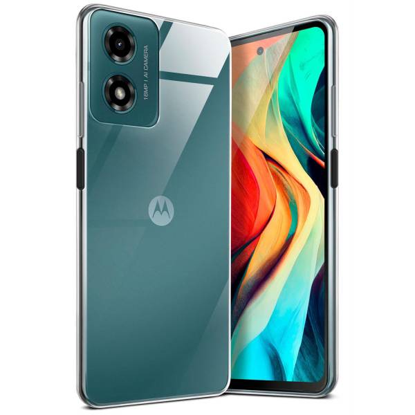 moex Aero Case Motorola Moto G04 durchsichtig aus Silikon