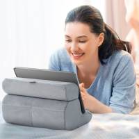 Ugreen Kissen-Tabletständer Velours – Faltbarer Kissenständer für Smartphones und Tablets, Telefonständer Kissen