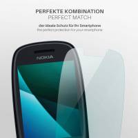 moex FlexProtect Klar für Nokia 6310 (2021) – Schutzfolie für unsichtbaren Displayschutz, Ultra klar