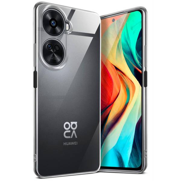 moex Aero Case Huawei nova 12 SE durchsichtig aus Silikon