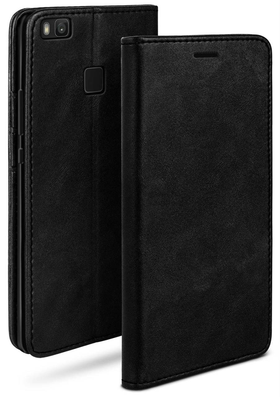 moex Casual Case für Huawei P9 Lite – 360 Grad Schutz Booklet, PU Lederhülle mit Kartenfach