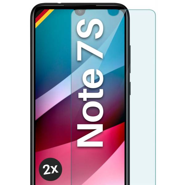moex ShockProtect Redmi Note 7S Panzerglas Klar
