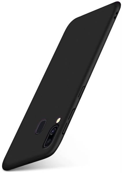 moex Alpha Case für Samsung Galaxy A40 – Extrem dünne, minimalistische Hülle in seidenmatt
