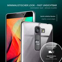 moex Aero Case für LG G4c – Durchsichtige Hülle aus Silikon, Ultra Slim Handyhülle
