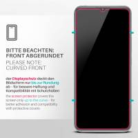 moex ShockProtect Klar für Xiaomi Mi 10 Lite 5G – Panzerglas für kratzfesten Displayschutz, Ultra klar